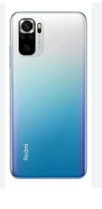 TAPA TRASERA XIAOMI REDMI  NOTE 10S AZUL
