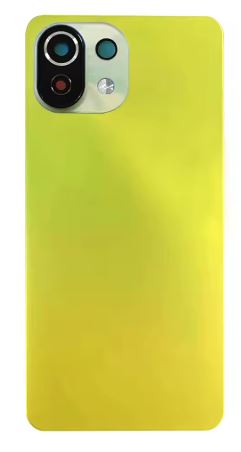 TAPA TRASERA + LENTE XIAOMI REDMI MI 11 LITE AZUL AMARILLO