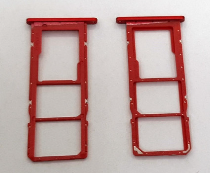 BANDEJA DE SIM SAMSUNG A03 ROJO