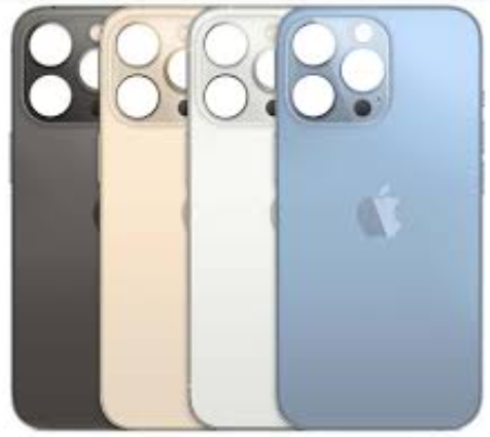 TAPA TRASERA PARA IPHONE 13 PRO MAX BLANCA