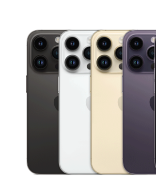 TAPA TRASERA DE IPHONE 14 PRO NEGRO ESPACIAL