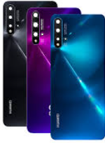 TAPA TRASERA + LENTE HUAWEI NOVA 5T NEGRA