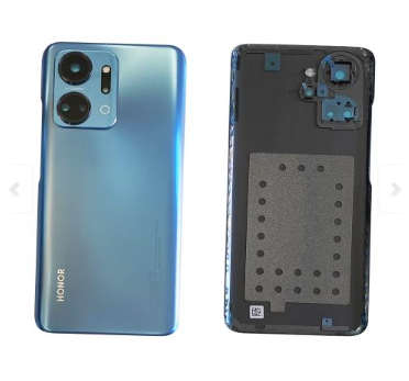 TAPA TRASERA + LENTE HONOR  X7A AZUL