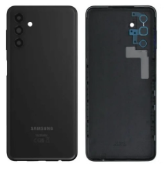 TAPA TRASERA + LENTE SAMSUNG A04S NEGRO