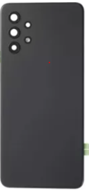 TAPA TRASERA + LENTE SAMSUNG A32 NEGRA