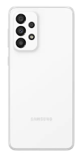 TAPA TRASERA + LENTE SAMSUNG A33 BLANCA BLANCA