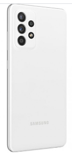 TAPA TRASERA + LENTE SAMSUNG A72 BLANCA