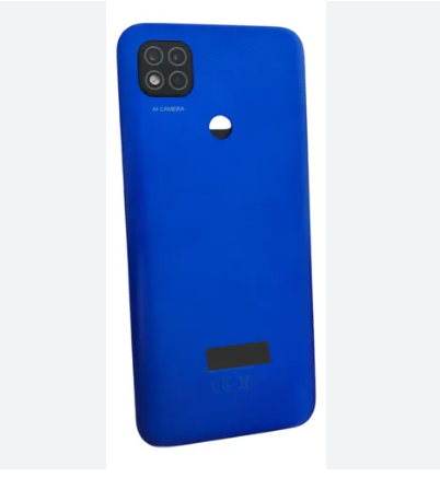 TAPA TRASERA + LENTE + BOTONES FISICOS XIAOMI REDMI 9C AZUL CLARO