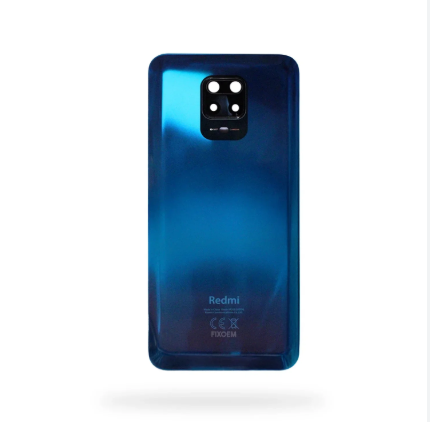 TAPA TRASERA + LENTE XIAOMI REDMI NOTE 9S AZUL