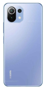 TAPA TRASERA + LENTE XIAOMI REDMI MI 11 LITE AZUL AZUL