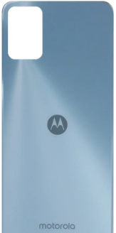 TAPA TRASERA + LENTE + MARCO MOTOROLA E22i AZUL