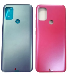 TAPA TRASERA + LENTE MOTOROLA G20 CELESTE