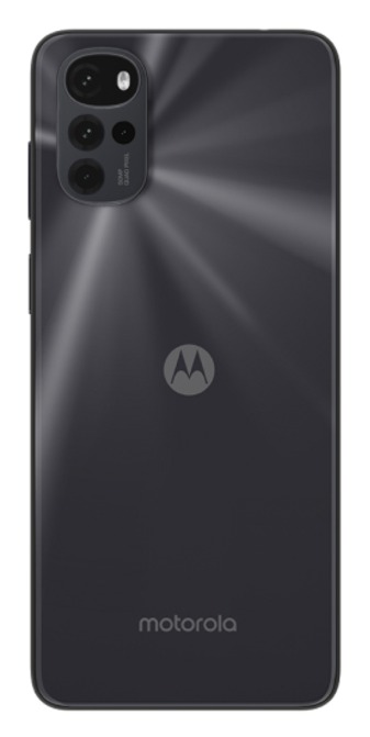 TAPA TRASERA + LENTE +MARCO  MOTOROLA G22 GRIS