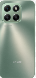 TAPA TRASERA +LENTE HONOR X8B NEGRO SILVER