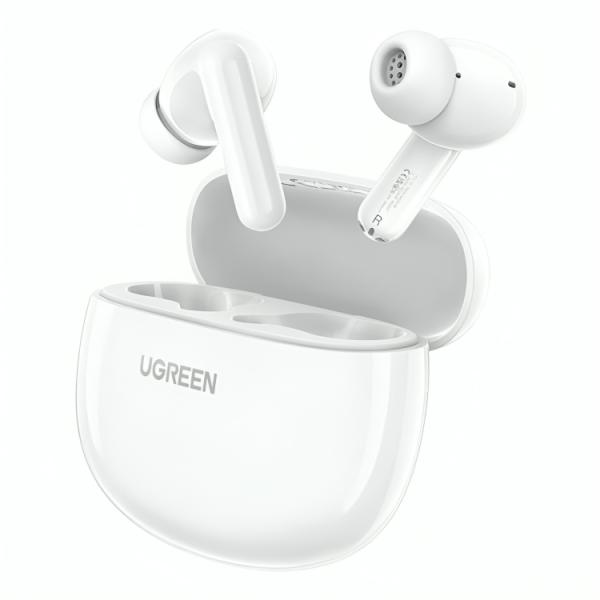 AUDIFONO UGREEN WS207 HITUNE P3 BLUETOOTH 5.4 IPX5/ESTUCHE 28H BLANCO