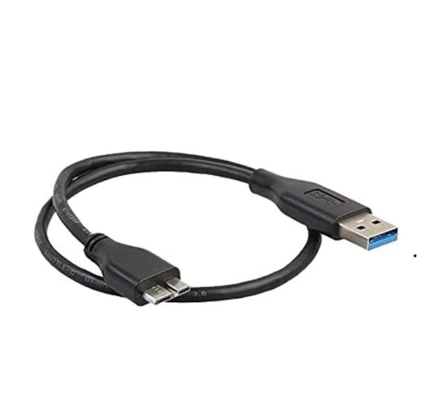 CABLE DE USB TIPO A A USB MICRO B (PARA DISCO DURO EXTERNO) CAJA