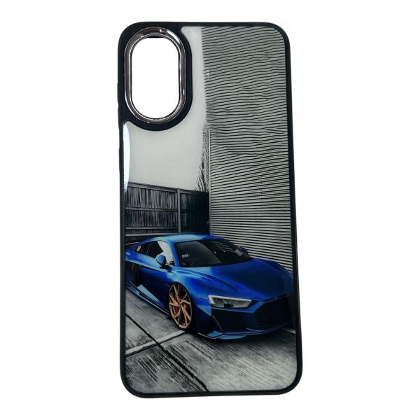 ESTUCHE DISEÑO SAMSUNG A03 CORE CAR AZUL