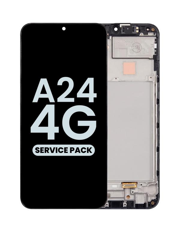 LCD PANTALLA SAMSUNG LCD A24 OLED CON MARCO SERVICE PACK