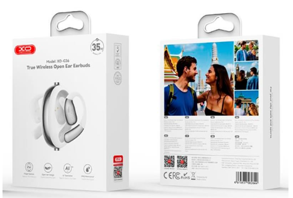 AUDIFONO BLUETOOTH XO - G36 INALAMBRICOS CON TRADUCCIONES IA
