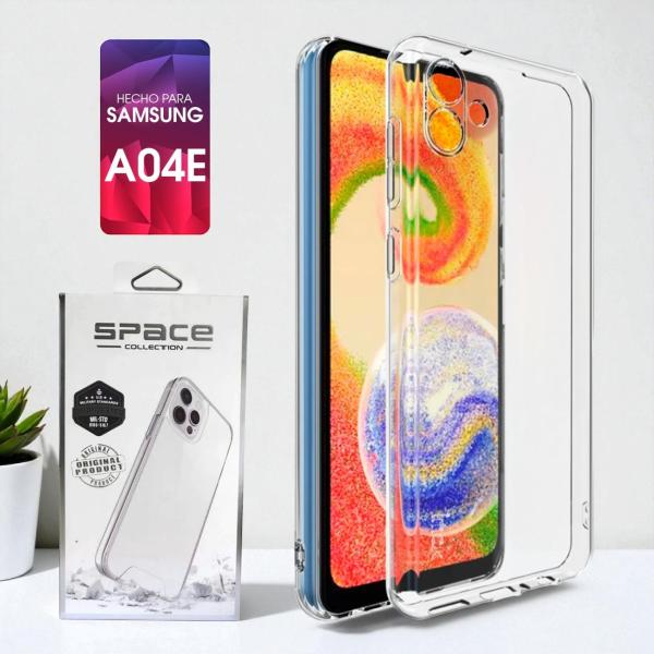 ESTUCHES SPACE SAMSUNG A04E TRANSPARENTE