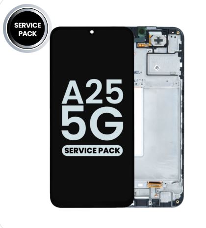 LCD PANTALLA SAMSUNG A25 5G (A256 / 2023) (SERVICE PACK)