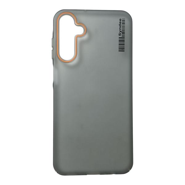 ESTUCHES DE CELULAR SILICON LISOS SAMSUMG A31 NEGRO TRANSPARENTE