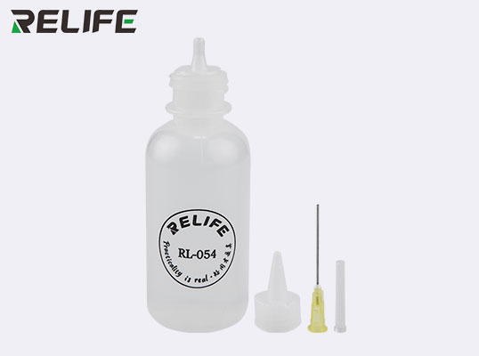 BOTELLA DISPENSADORA CON AGUJA RL-054 RELIFE + ALCOHOL ISOPROFILICO