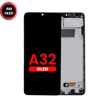 LCD PANTALLA SAMSUNG A32 4G CON MARCO OLED