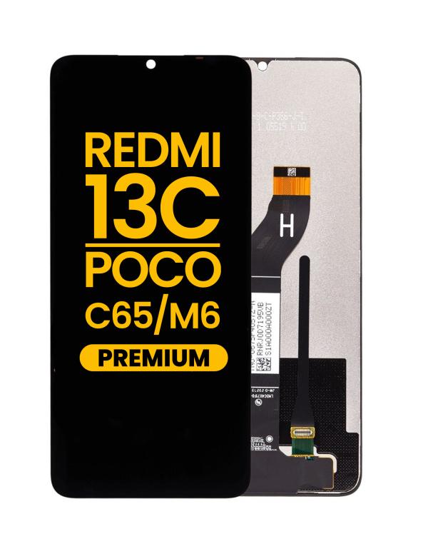 LCD PANTALLA XIAOMI REDMI 13C / POCO C65 / M6 5G SIN MARCO ORIGINAL PREMIUM