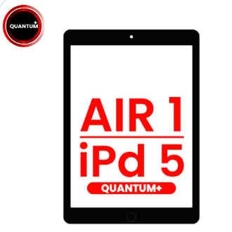 TACTIL QUANTUM+ PARA IPAD 5 (2017) / AIR 1 (NEGRO) (BOT&Oacute;N DE INICIO DE AIR 1 PREINSTALADO)