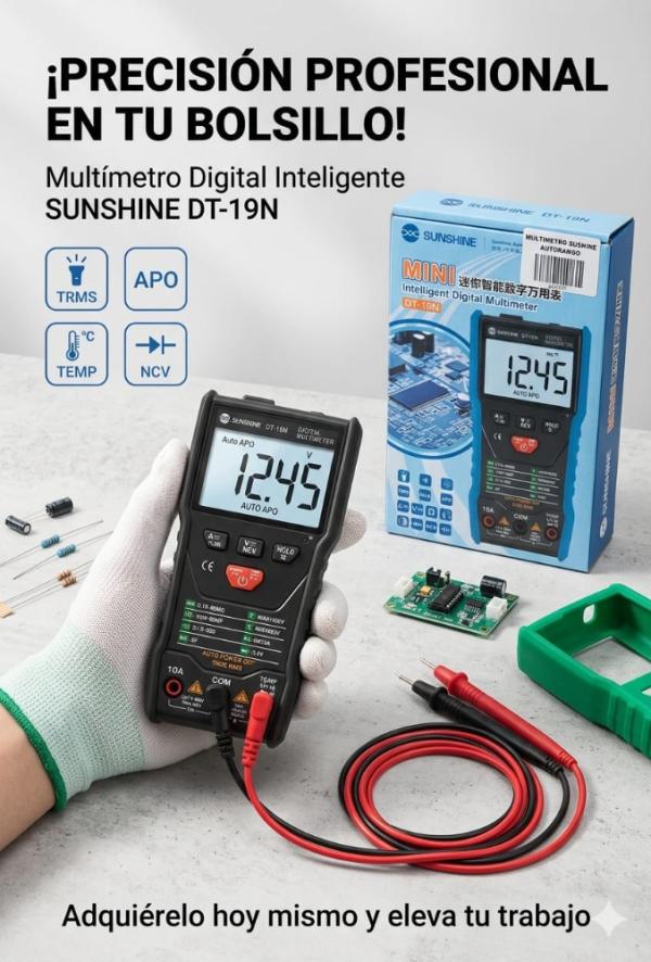 MULTIMETRO SUSHINE AUTORANGO