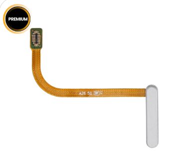 CABLE FLEXIBLE PARA LECTOR DE HUELLAS DACTILARES PARA GALAXY A26 5G (A266 / 2025) PREMIUM BLANCO