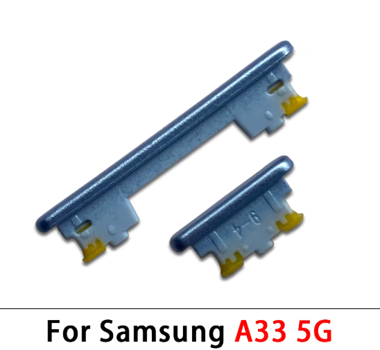 BOTONES EXTERNOS SAMSUNG A33 MELOCOTON-BLANCO-AZUL-NEGRO