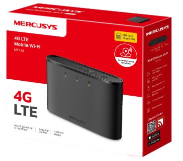 ROUTER LTE PORTATIL MERCUSYS TP LINK MT110 4G 4,2GHZ 150 MBPS