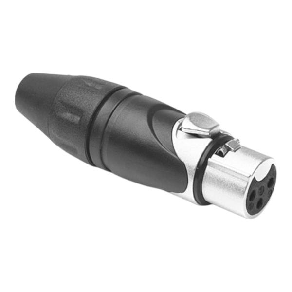 CONECTOR XLR DE AUDIO Y VIDEO HEMBRA