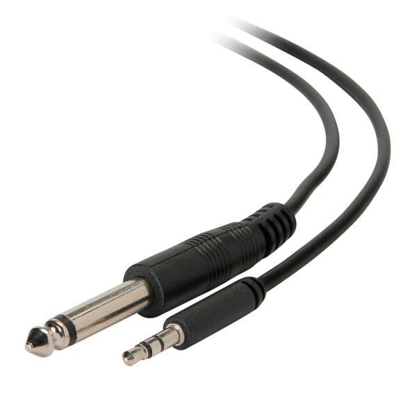 CABLE 1/4M M A 3.5 1.5 MTS ESTUDIO / MICROFONO MACHO
