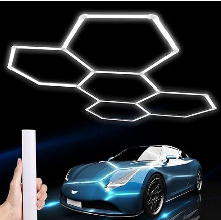 LUCES HEXAGONALES  PARA TECHO