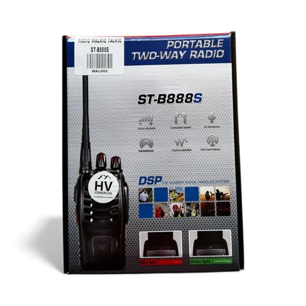 RADIO WALKIE TALKIE ST-B888S 2 UNIDADES EN CAJA
