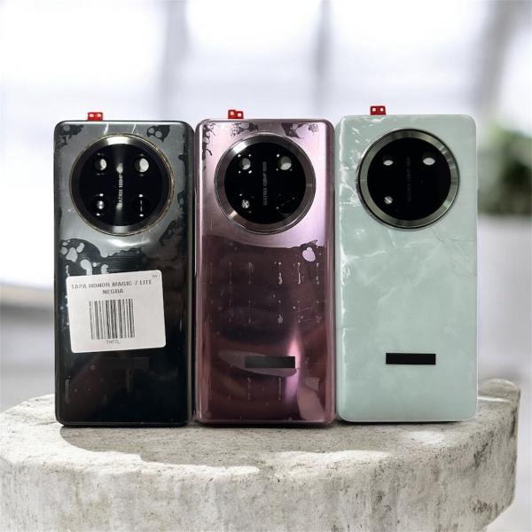 TAPA TRASERA HONOR MAGIC 7 LITE + LENTE VERDE