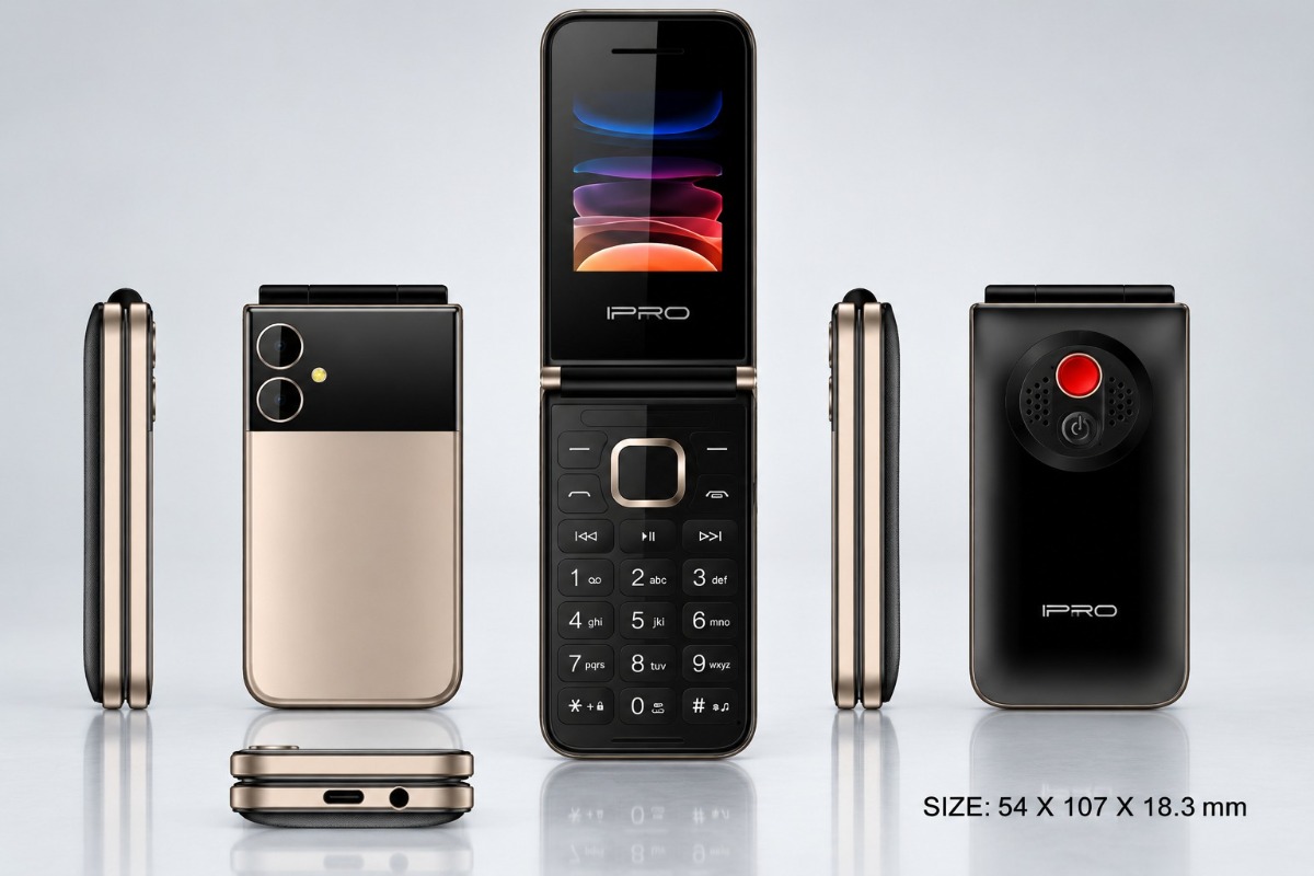 CELULAR IPRO V20S 4G NEGRO