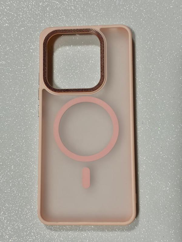 ESTUCHE MAG SAFE PREMIUM REDMI NOTE 14 4G ROSA