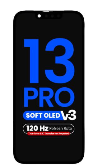 LCD PANTALLA IPHONE 13 PRO (DIAGNOSTICO QV8 V3 / SOFT / 120 HZ)