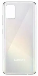 TAPA TRASERA SAMSUNG A71 SIN LENTE CAMARA BLANCA