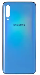 TAPA TRASERA SAMSUNG A70 CELESTE