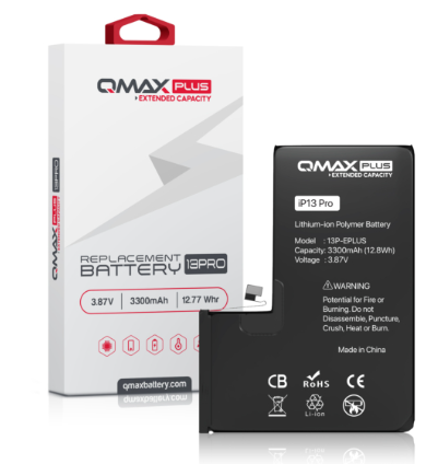 BATER&Iacute;A DE REPUESTO QMAX PLUS  (3687 MAH) PARA IPHONE 13 PRO
