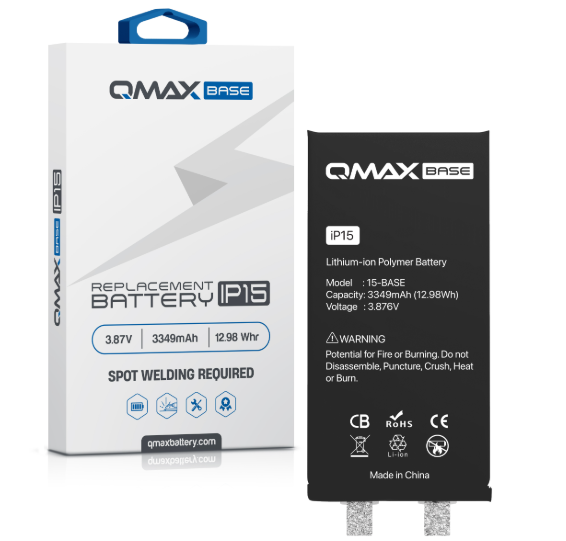 BATER&Iacute;A DE REPUESTO DE CAPACIDAD EXTENDIDA QMAX BASE PARA IPHONE (REQUIERE SOLDADURA POR PUNTOS) (3500 MAH) 15
