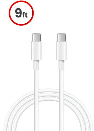 CABLE DE CARGA C A C PARA MACBOOK 100W (3 METROS)