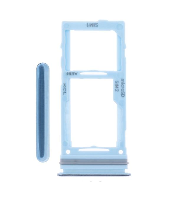 BANDEJA PARA TARJETA SIM DUAL PARA SAMSUNG GALAXY A52 4G (A525/2021) / 5G (A526/2021) A52S 5G (A528/2021) CELESTE