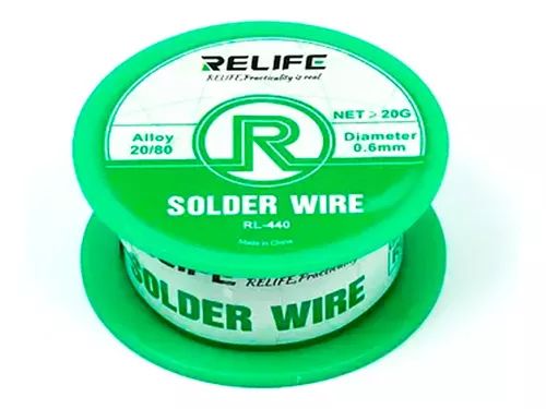 SOLDADURA ESTA&Ntilde;O RL-440 20G RELIFE 0.66MM   20/80