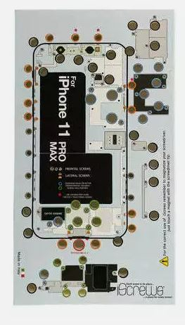 ORGANIZADOR DE TORNILLOS DOTTORPOD ISCREWS/BANDEJA PARA TORNILLOS PARA IPHONE 11 PRO MAX
